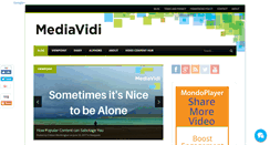 Desktop Screenshot of mediavidi.com